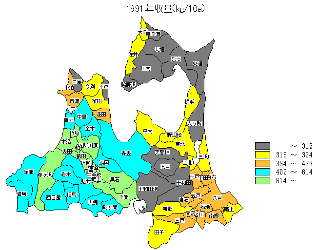 1991�N���ʕ��z