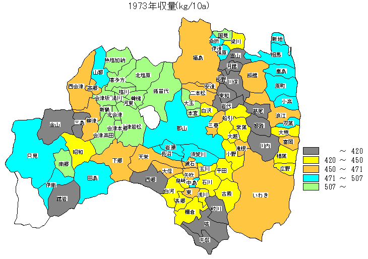 1973�N���ʕ��z