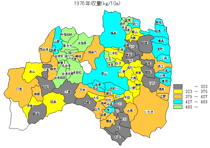 1976�N���ʕ��z