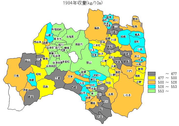 1984�N���ʕ��z