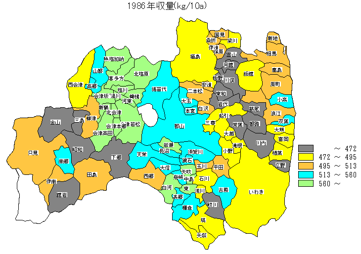 1986�N���ʕ��z