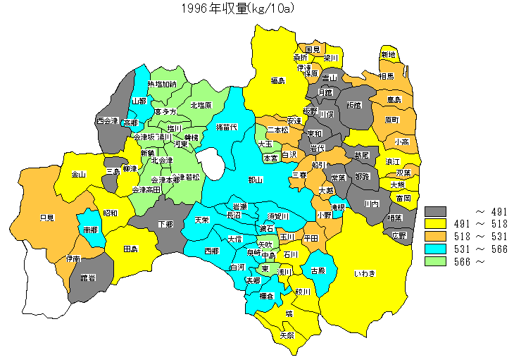 1996�N���ʕ��z