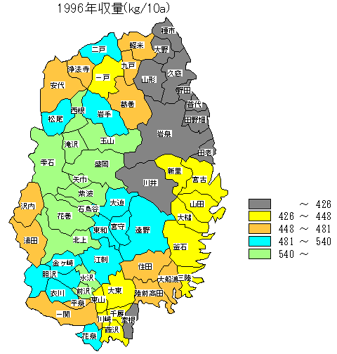 1996�N���ʕ��z