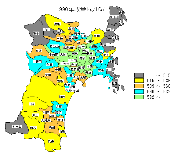 1990�N���ʕ��z