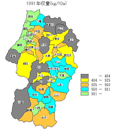 1991�N���ʕ��z